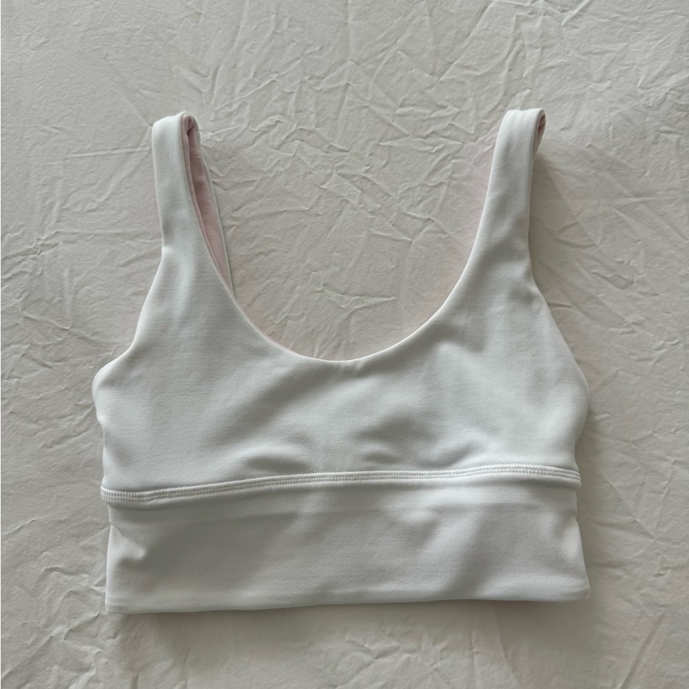 lululemon athletica White Sports Bra - NWOT